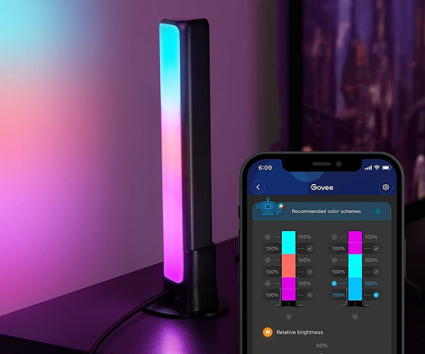 Sound Reactive Room Lights