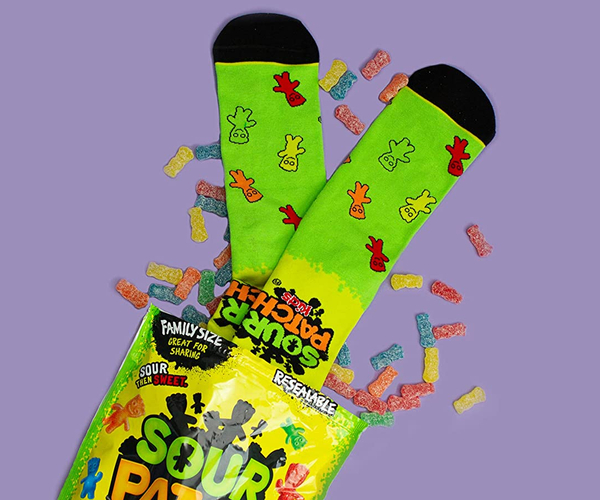 Sour Patch Kids Funny Socks