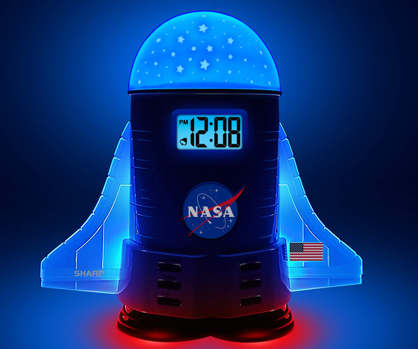 Space Ship Alarm Clock