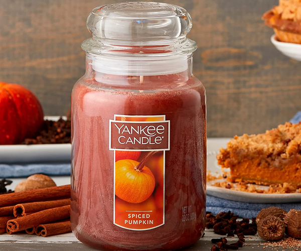 Spiced Pumpkin Yankee Candle