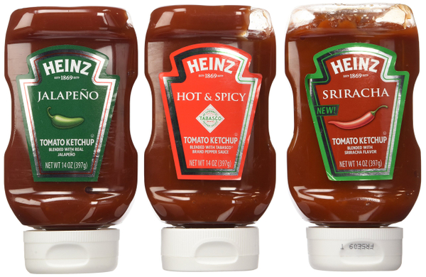 Spicy Ketchup Trio