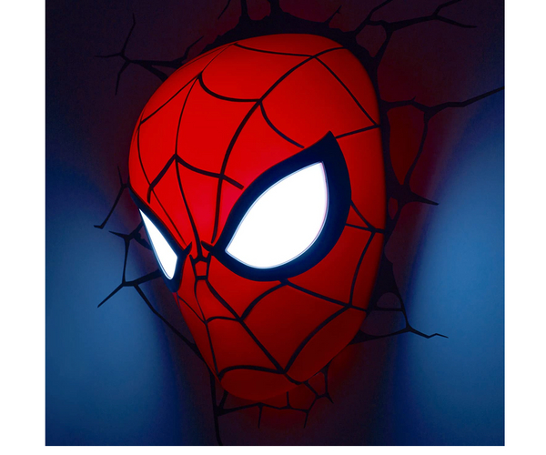 Spider-Man Mask Wall Light