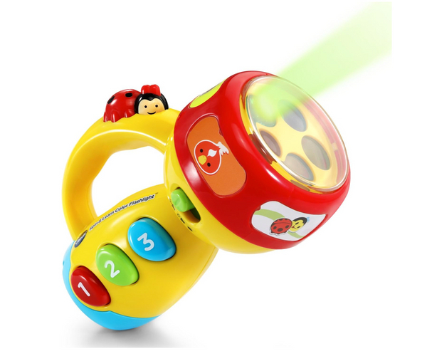 Spin and Learn Flash Light