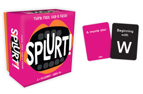 Splurt Say It First Card Game