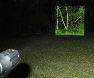 Square Beam Flashlight