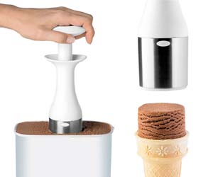 Ice Cream Scooper And Stacker