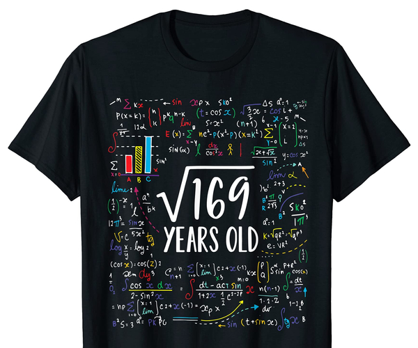 Square Root of 169 Shirt