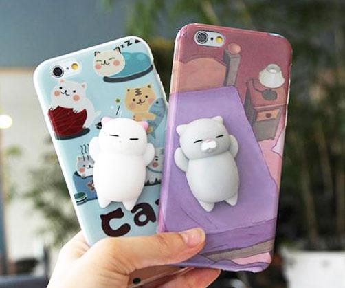 Squishy Cat iPhone Cases