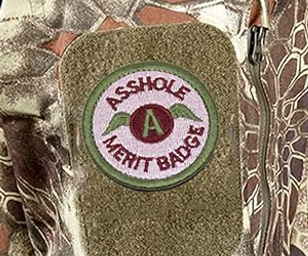 @sshole Merit Badge for Tactical Loops