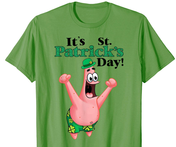 St. Patrick's Day Spongebob T-Shirt