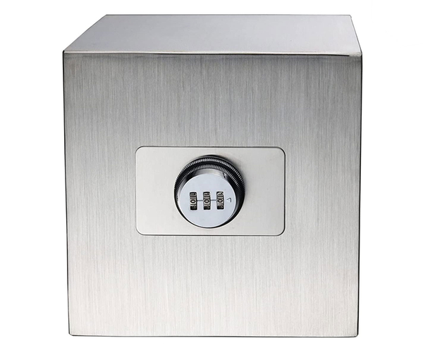 Stainless Steel Password Piggy Bank