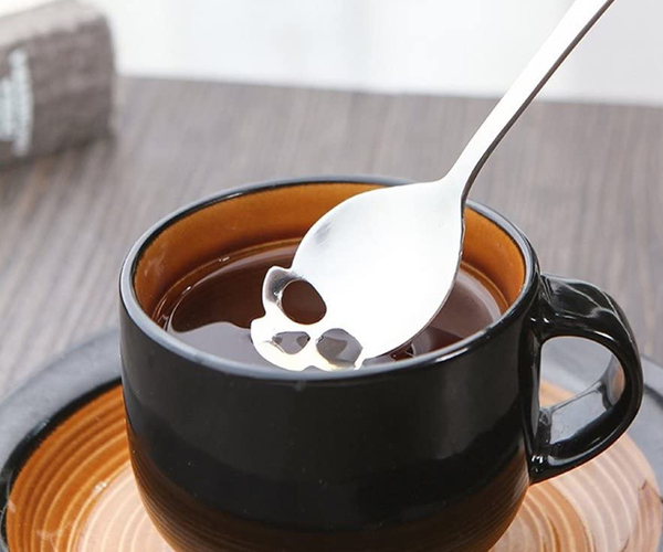 Stainless Steel Skull Spoons