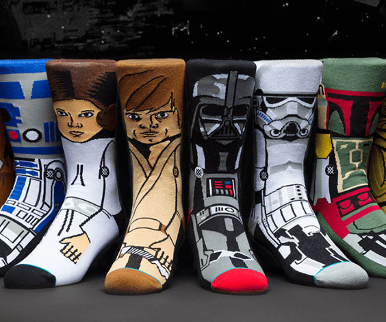 Star Wars Character Socks