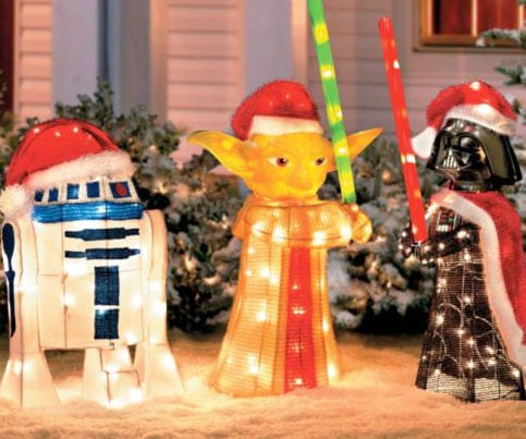 Star Wars Light Up Lawn Ornaments