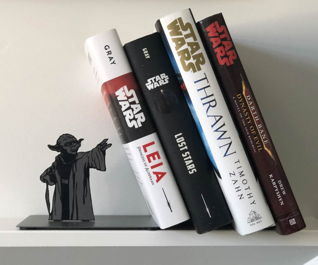 Star Wars Yoda Metal Bookend