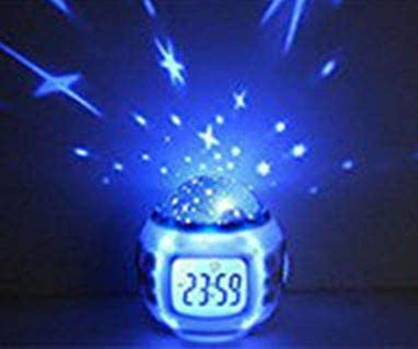 Starry Sky Projector Alarm Clock