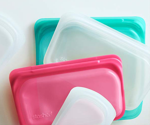 Stasher 100% Silicone Reusable Food Bag