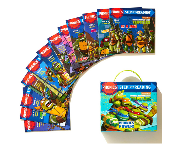 Step Into Reading TMNT Phonics Books
