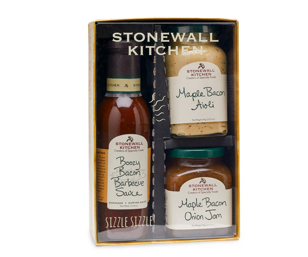 Stonewall Kitchen 3 Piece Bacon Gift Set