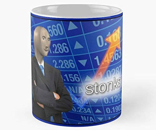 Stonks Coffee Mug