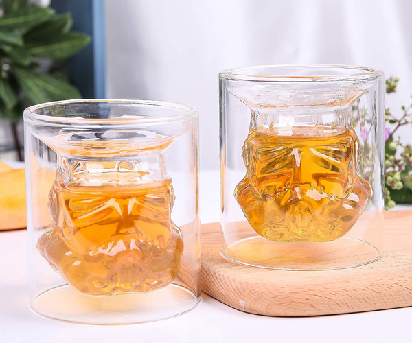 Stormtrooper Head Whiskey Glasses
