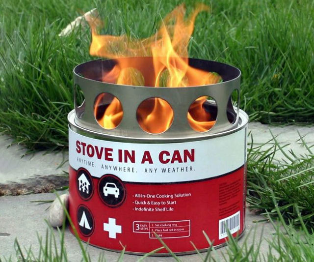 Stove In A Can