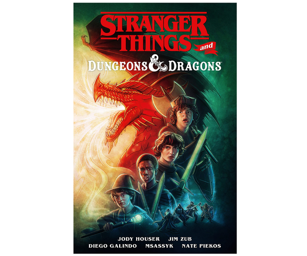 Stranger Things and Dungeons and Dragons Graphic Novel