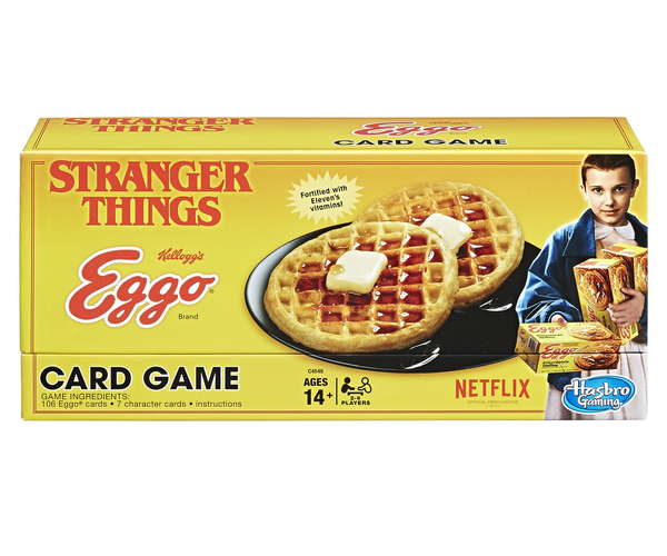 Stranger Things Eleven's Eggo Card Game