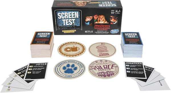 Stranger Things Screen Test Card Game