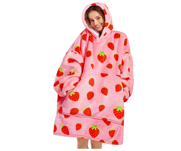 Strawberry Blanket Sweatshirt