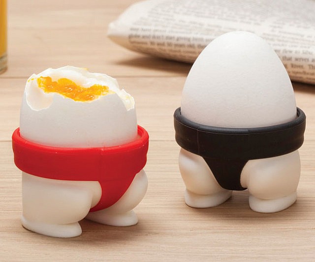 Sumo Wrestler Egg Cups