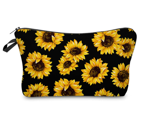 Sunflower Cosmetic Bag