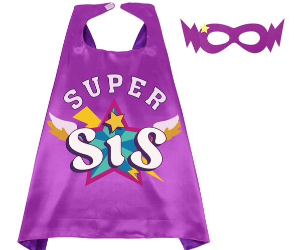 Super Big Sis Cape and Mask