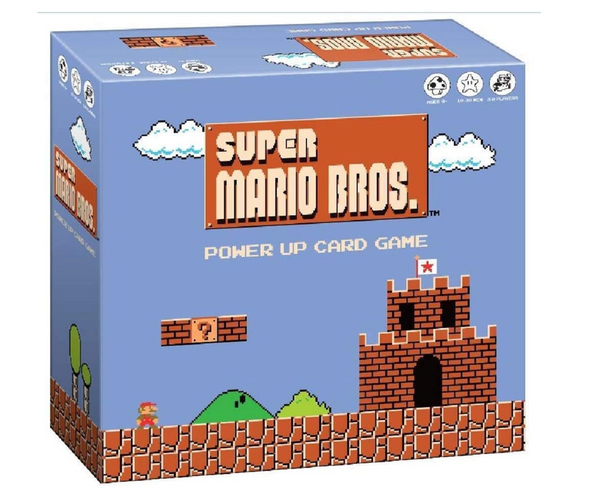 Super Mario Bros Power Up Card Game
