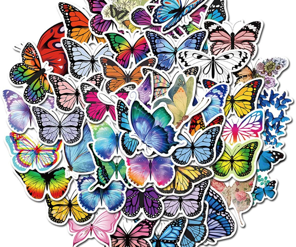 Super Pack of Butterfly Stickers