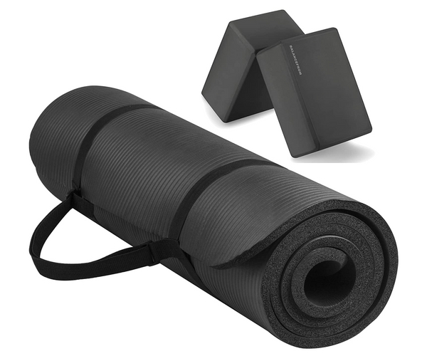 Super Thick Yoga Mat Set