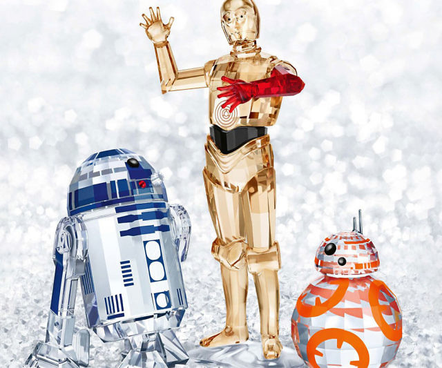 Swarovski Crystal Star Wars Sculptures