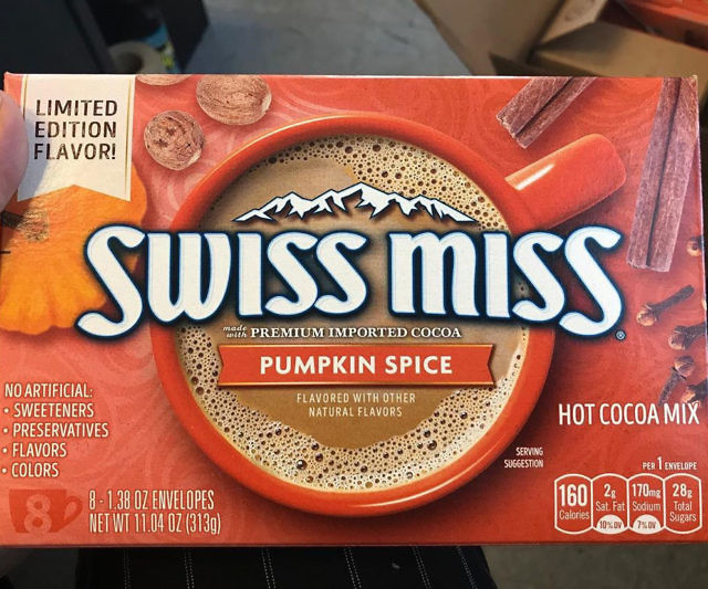 Swiss Miss Pumpkin Spice Hot Cocoa