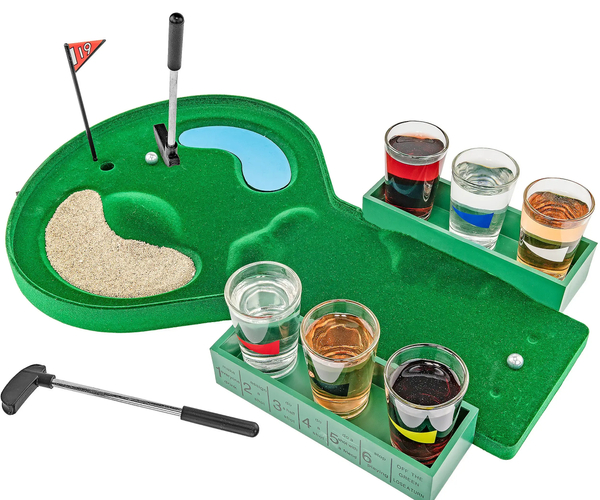 Tabletop Putt Putt Drinking Game