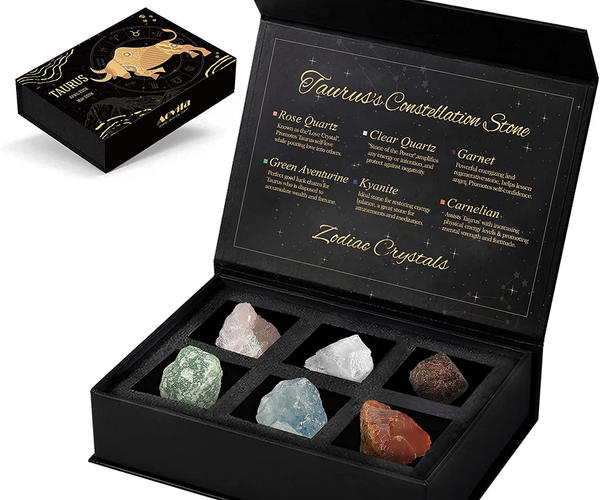 Taurus Crystals Gift Set