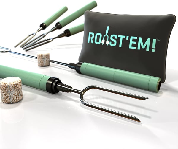 Telescoping Marshmallow Toasting Kit