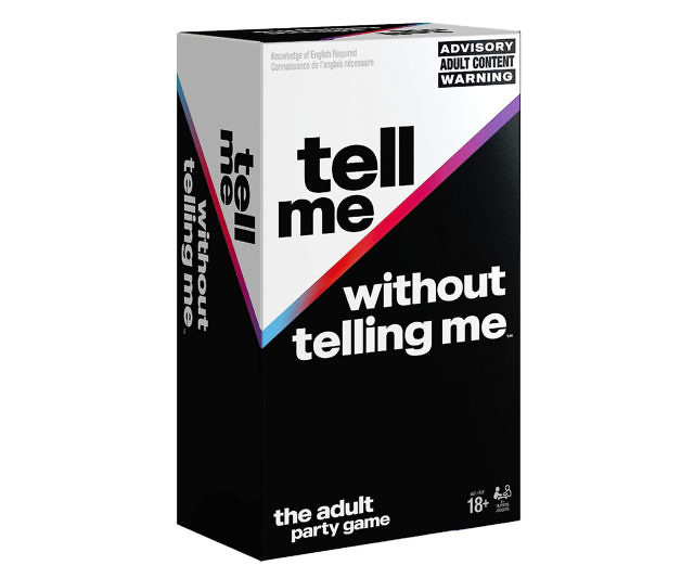 Tell Me Without Telling Me Card Game