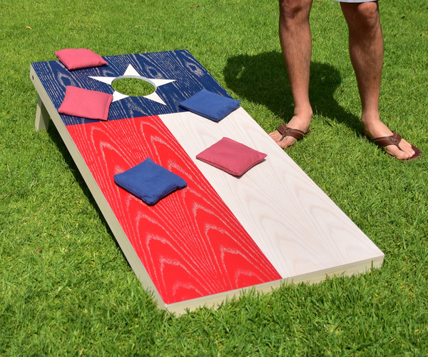 Texas Flag Cornhole Set