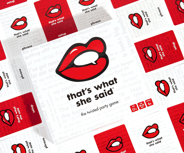 That's What She Said Card Game