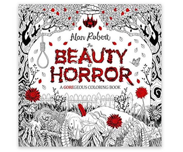 The Beauty of Horror GOREgeous Adult Coloring Book