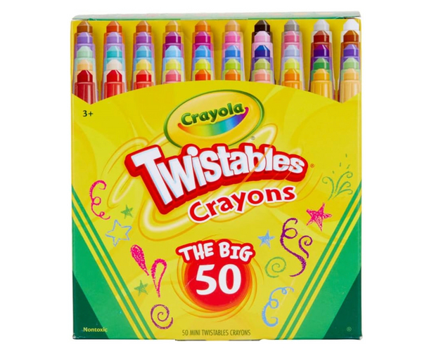 The Big 50 Twistables Crayon Set