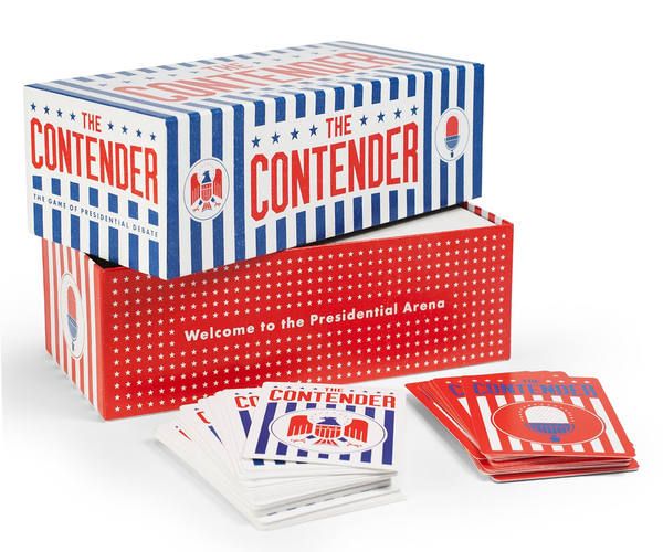 The Contender Game of Presidential Debate