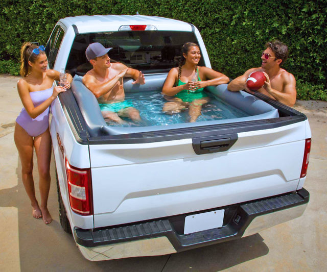 The Inflatable Truck Bed Pool