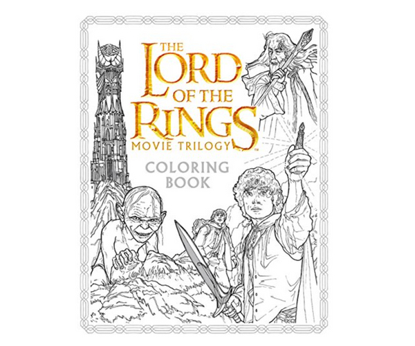 The Lord of the Rings Trilogy Coloring Book