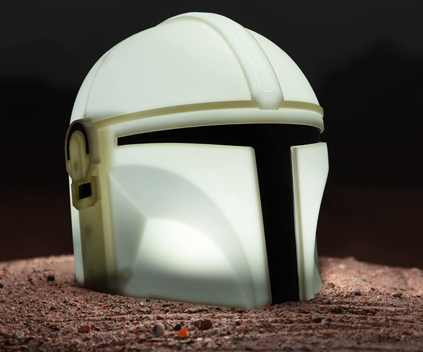 The Mandalorian Helmet Desk Lamp